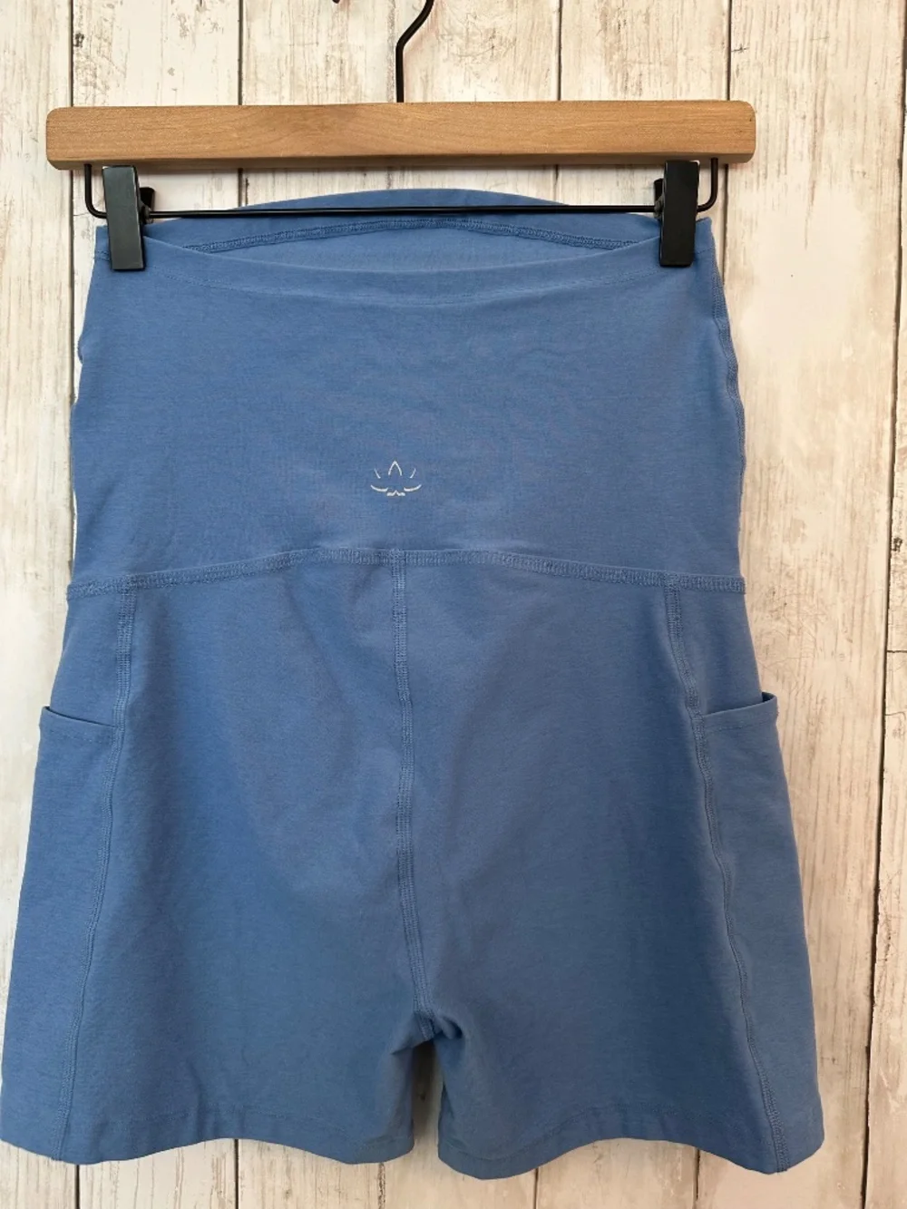 ✨ Beyond Yoga Spacedye Love the Bump Maternity Pocket Biker Shorts M Active Mom